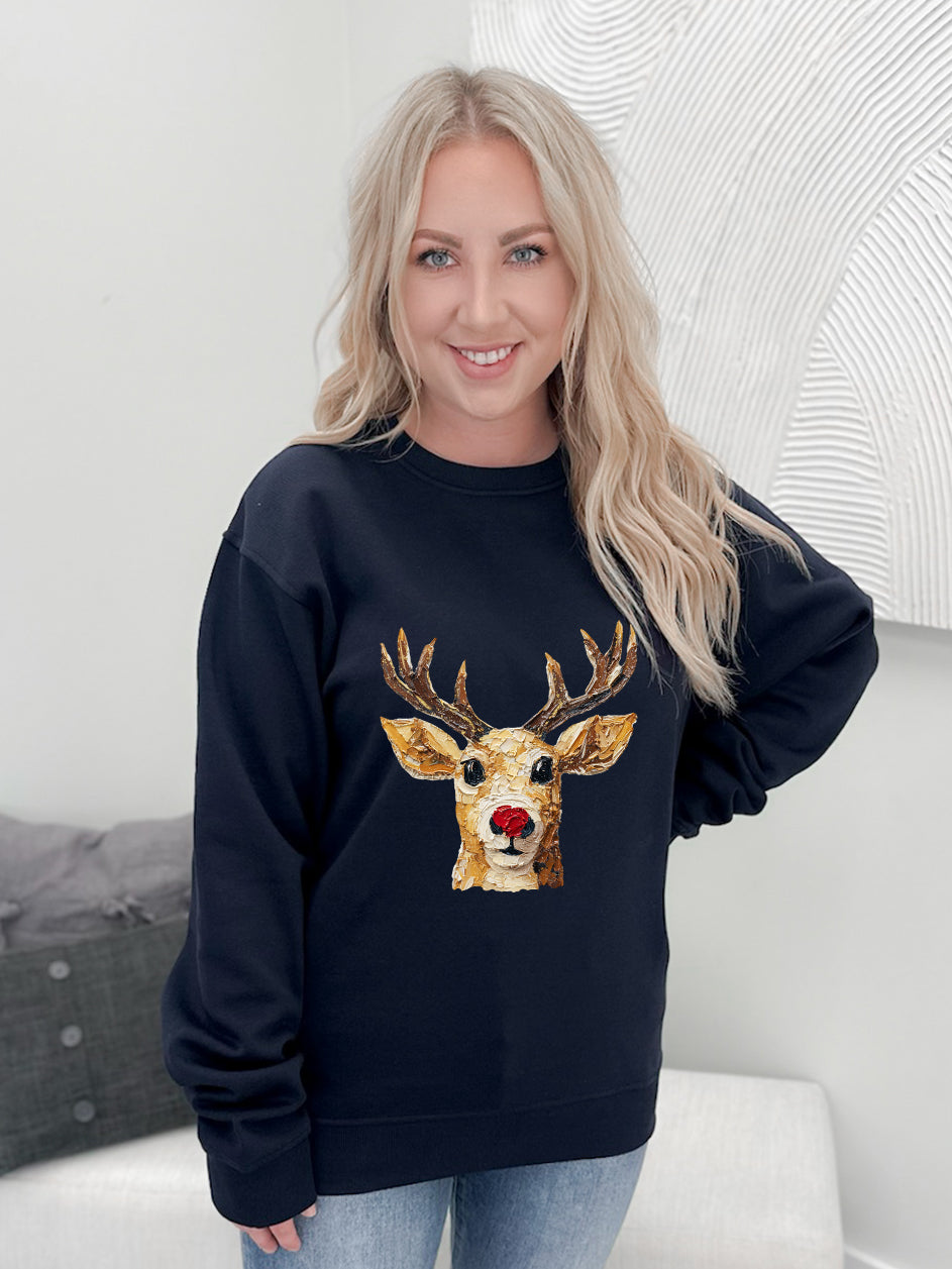 Painted Rudolph Graphix Pullover / Hoodie