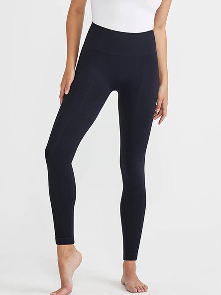 Seamless Shaping Full Length Leggings in Black