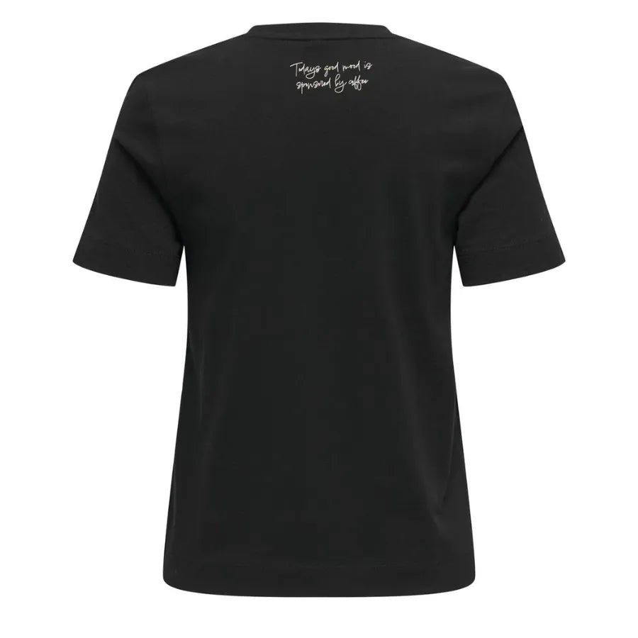 A Hug in a Mug Tee in Black