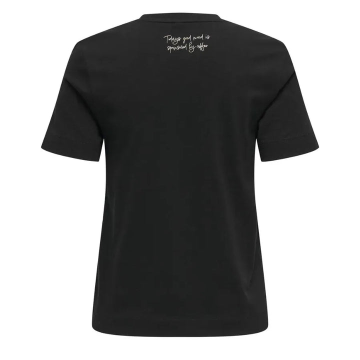 A Hug in a Mug Tee in Black