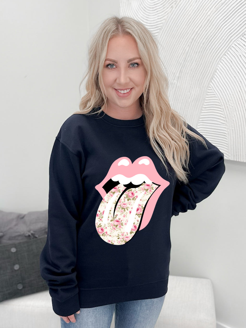 Petal & Pout Graphix Pullover / Hoodie