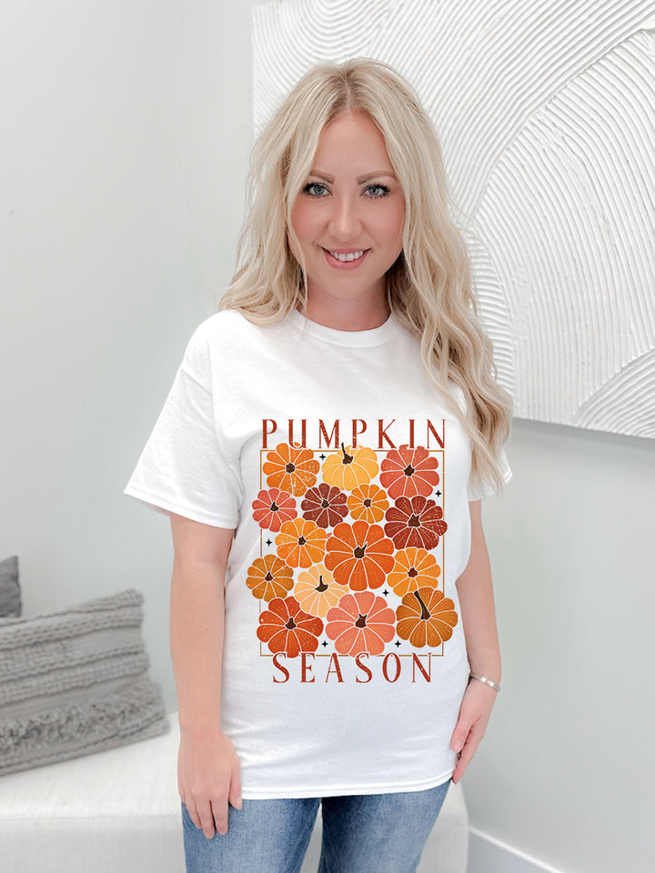 Coloured Pumpkin Season Graphix Tee