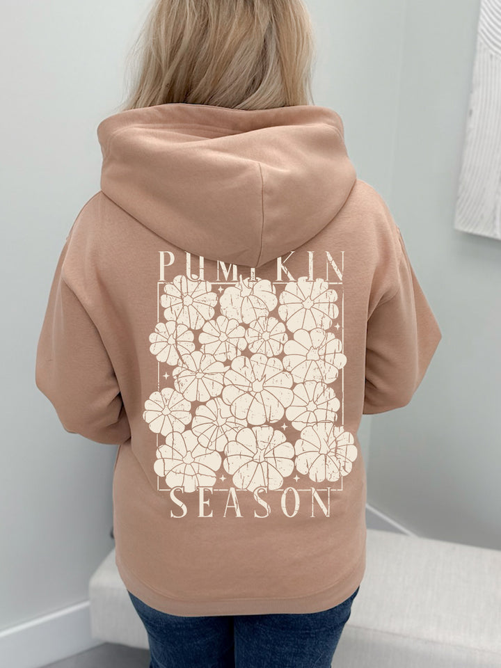 Solid Pumpkin Season Graphix Pullover / Hoodie