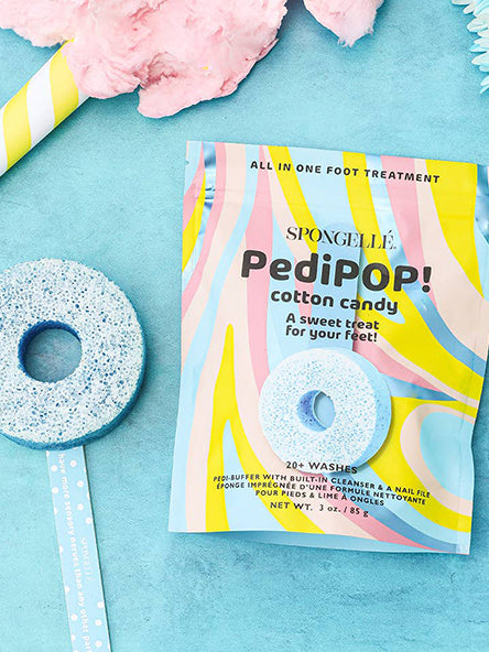 Cotton Candy Pedipop Pedi Buffer & Nail File