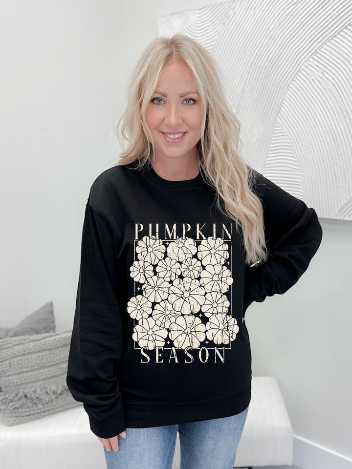 Solid Pumpkin Season Graphix Pullover / Hoodie