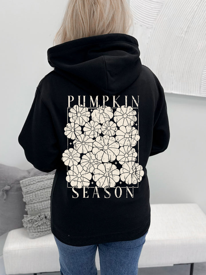 Solid Pumpkin Season Graphix Pullover / Hoodie