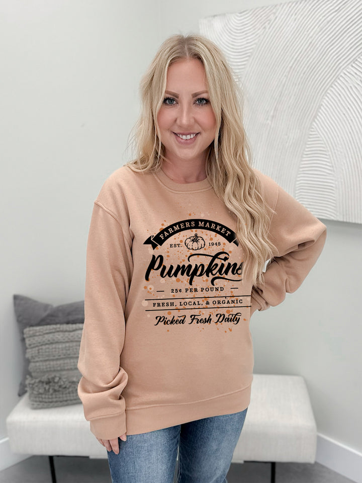 Farm Fresh Pumpkin Graphix Pullover / Hoodie
