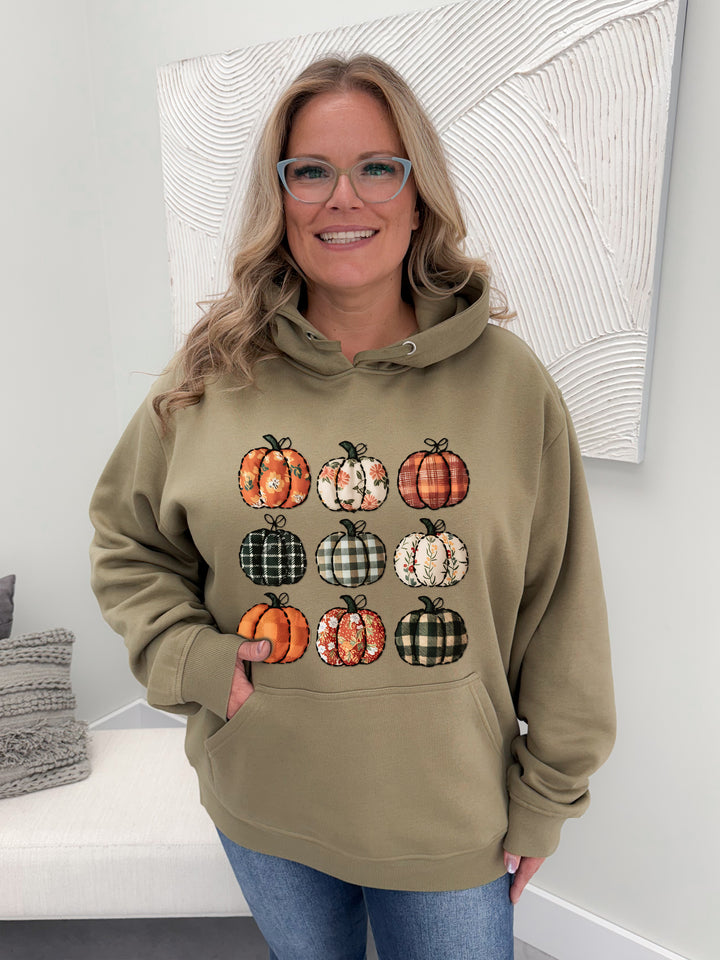 Pumpkin Stamp Graphix Pullover / Hoodie