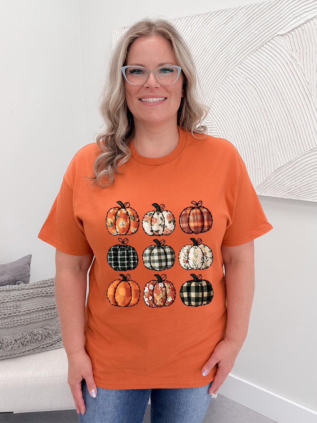 Pumpkin Stamp Graphix Tee