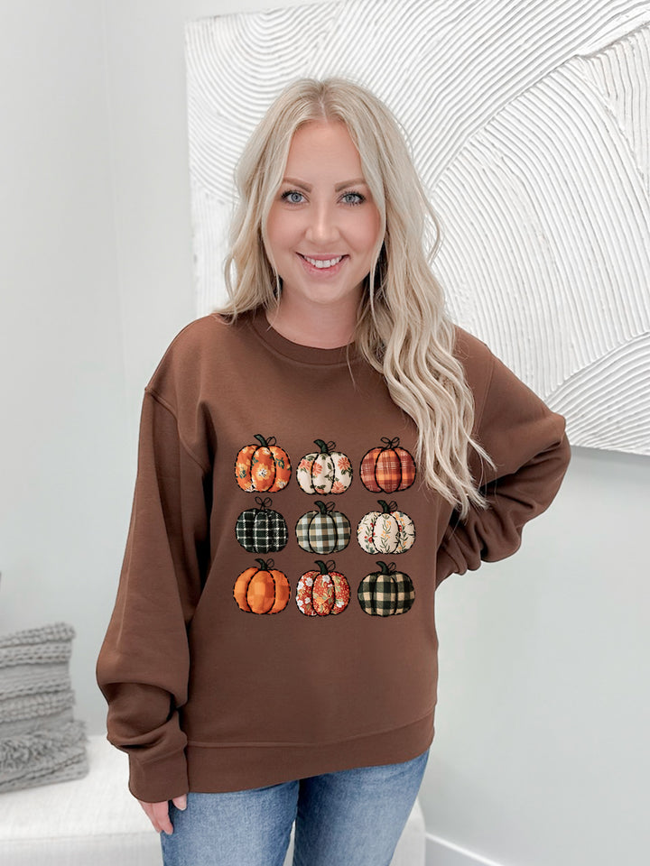 Pumpkin Stamp Graphix Pullover / Hoodie