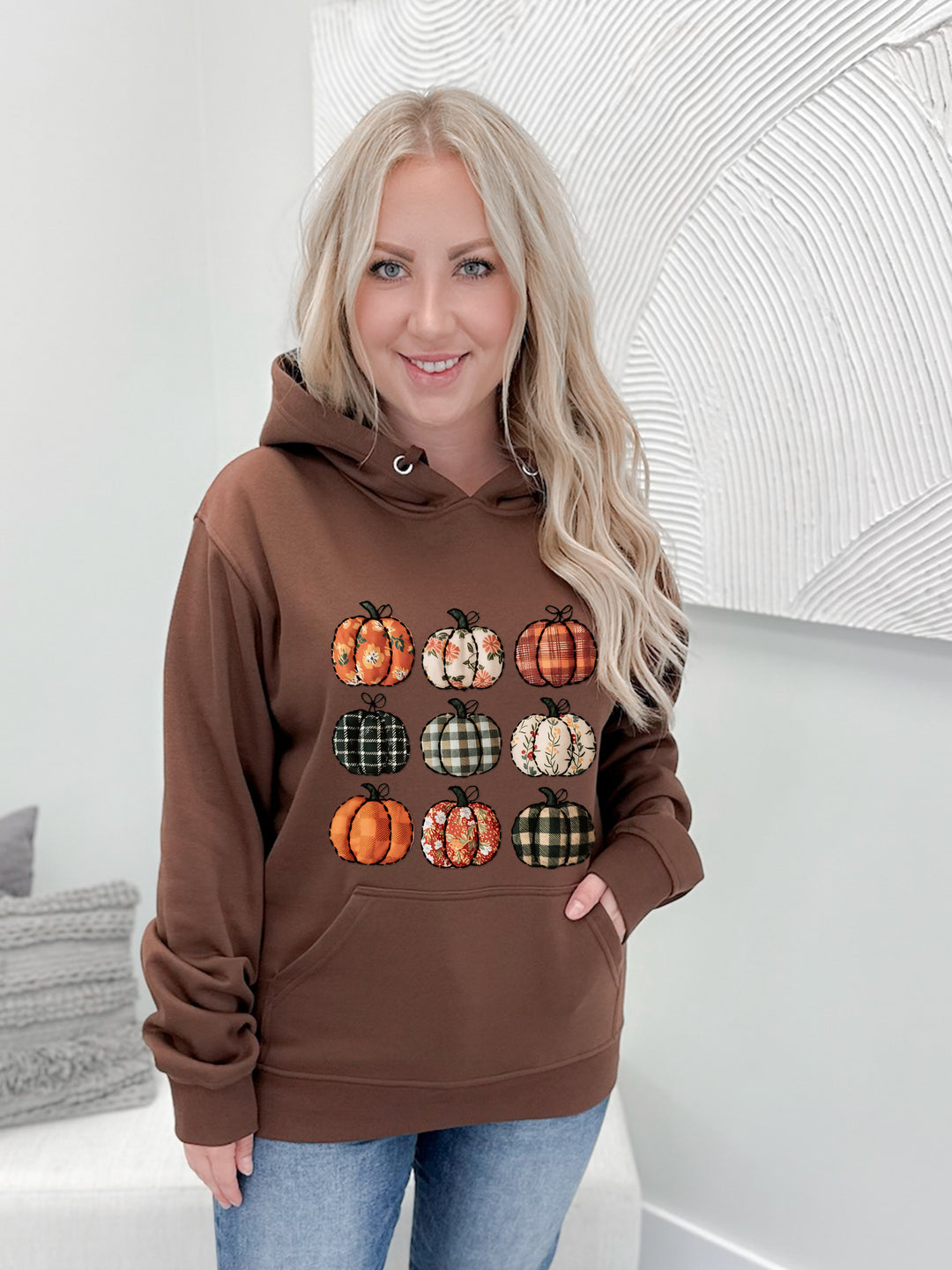 Pumpkin Stamp Graphix Pullover / Hoodie