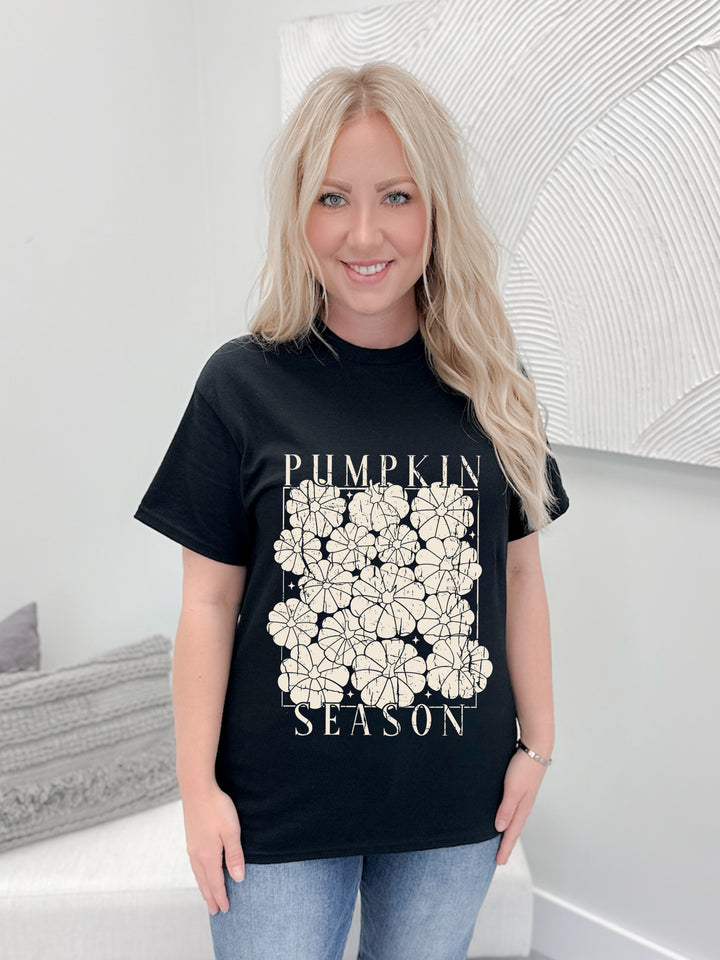 Solid Pumpkin Season Graphix Tee