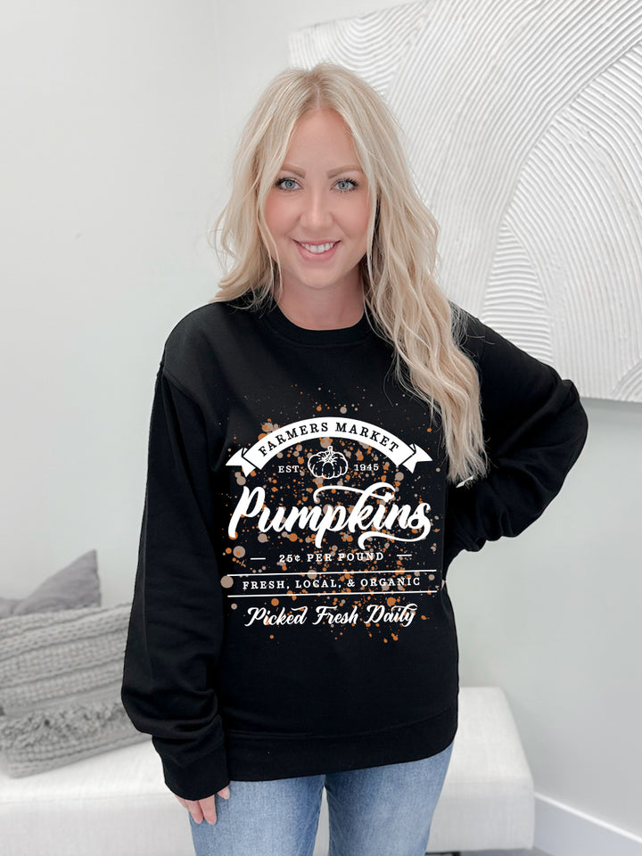 Farm Fresh Pumpkin Graphix Pullover / Hoodie