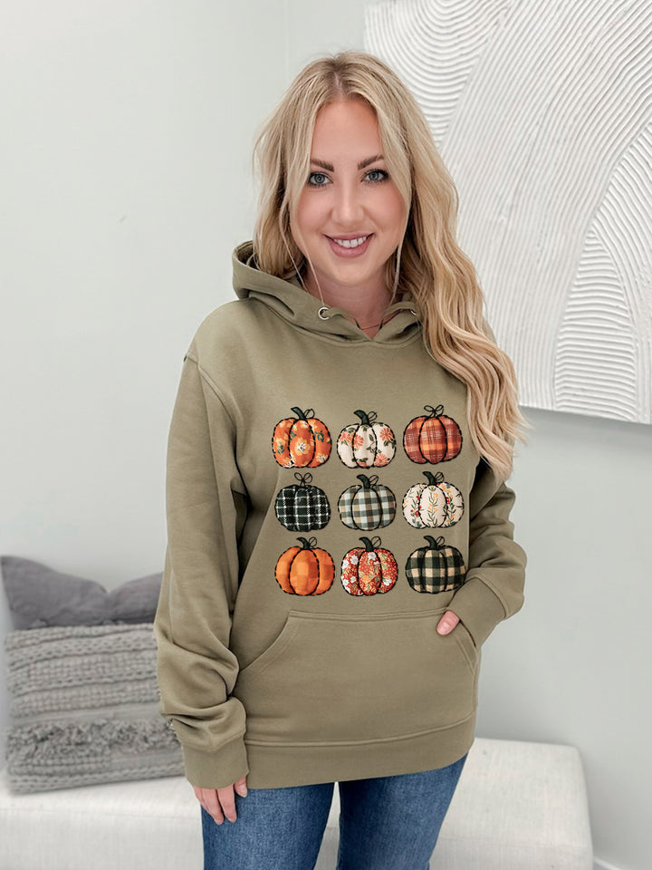 Pumpkin Stamp Graphix Pullover / Hoodie