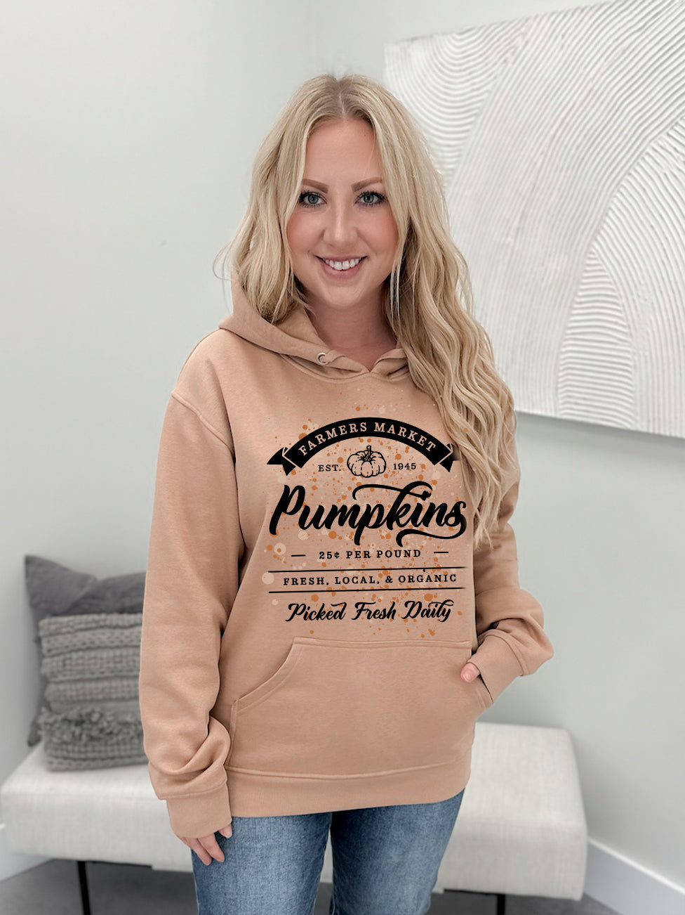 Farm Fresh Pumpkin Graphix Pullover / Hoodie