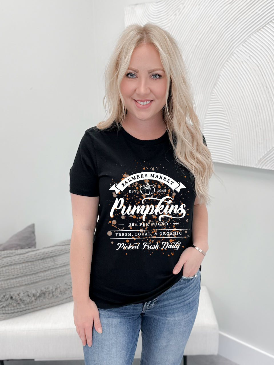 Farm Fresh Pumpkin Graphix Tee
