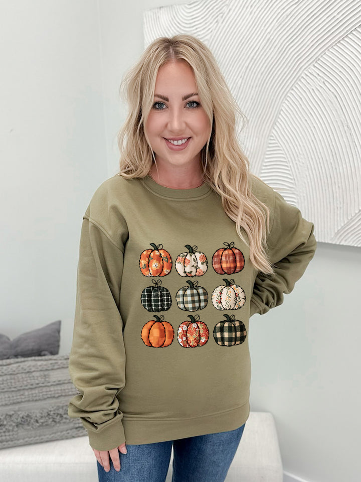 Pumpkin Stamp Graphix Pullover / Hoodie