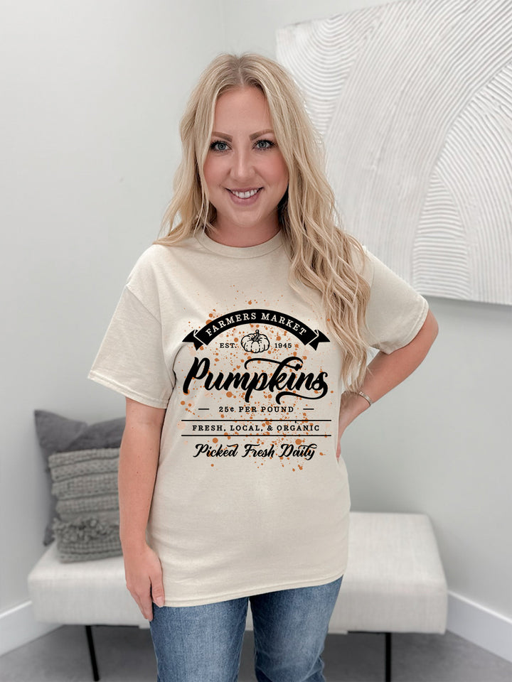 Farm Fresh Pumpkin Graphix Tee
