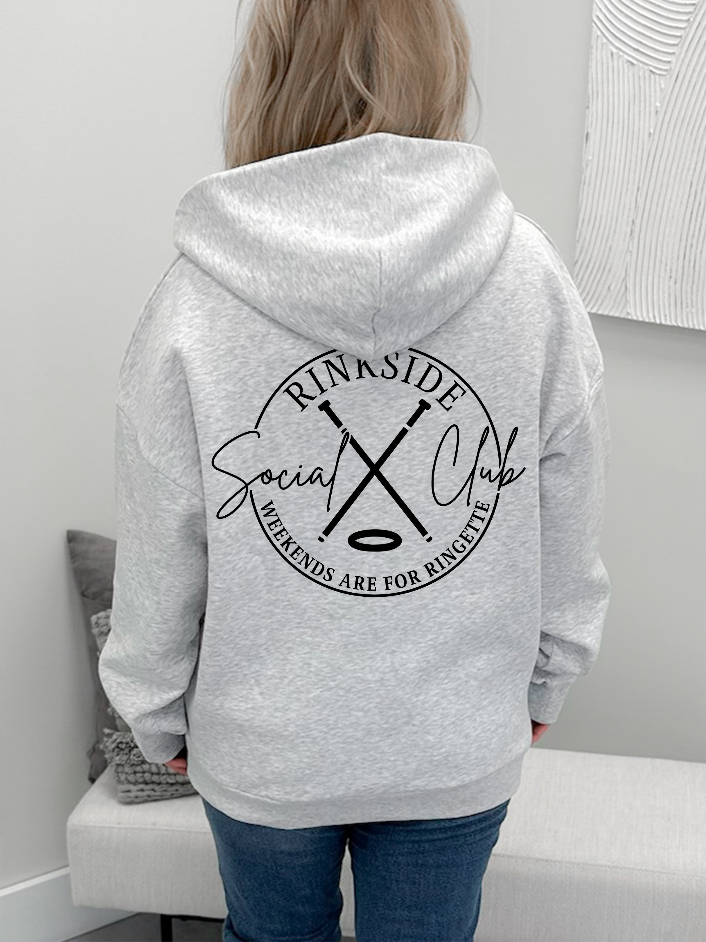 Ringette Half Zip Graphix Hoodie