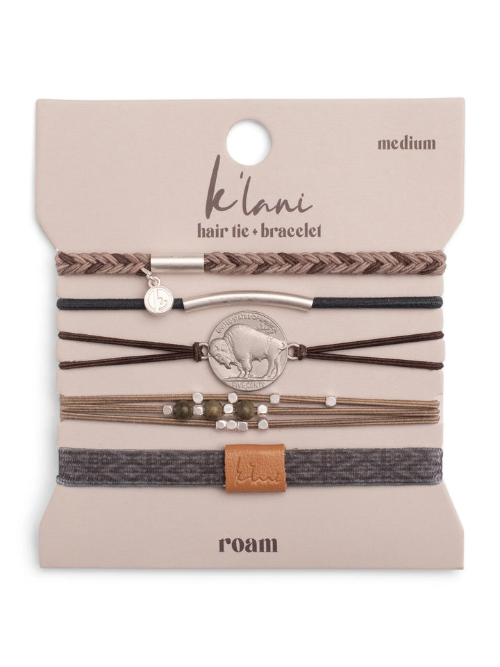 Roam Hair Tie Bracelet Set by K'lani
