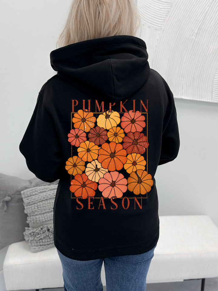 Coloured Pumpkin Season Graphix Pullover / Hoodie
