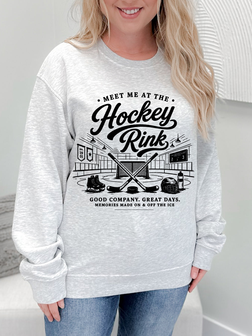 Hockey Rink Club Graphix Hoodie/Pullover