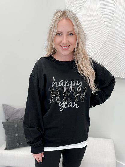 Happy New Year Pullover by The Graphix Shop