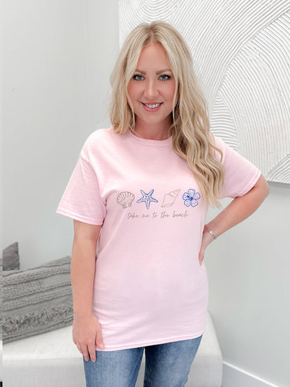Take Me To The Beach Graphix Tee