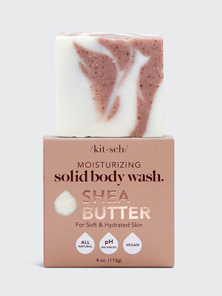 Shea Butter Solid Body Wash Bar by Kitsch