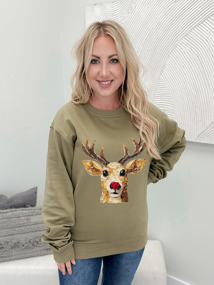 Painted Rudolph Graphix Pullover / Hoodie