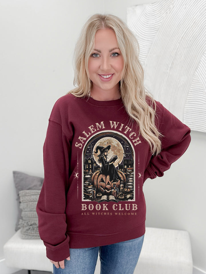 Salem Witch Book Club Graphix Pullover / Hoodie