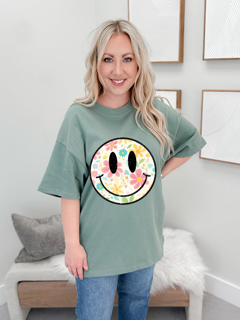 Wildflower Smile Graphix Tee