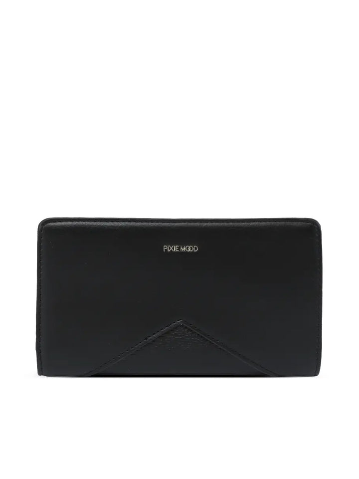 Sophie Wallet in Black by Pixie Mood