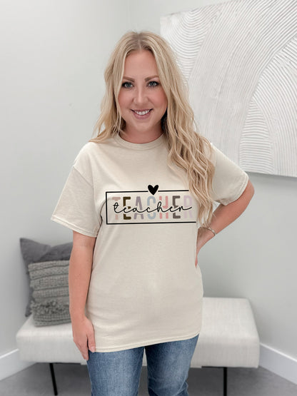 Teacher Teacher Graphix Tee