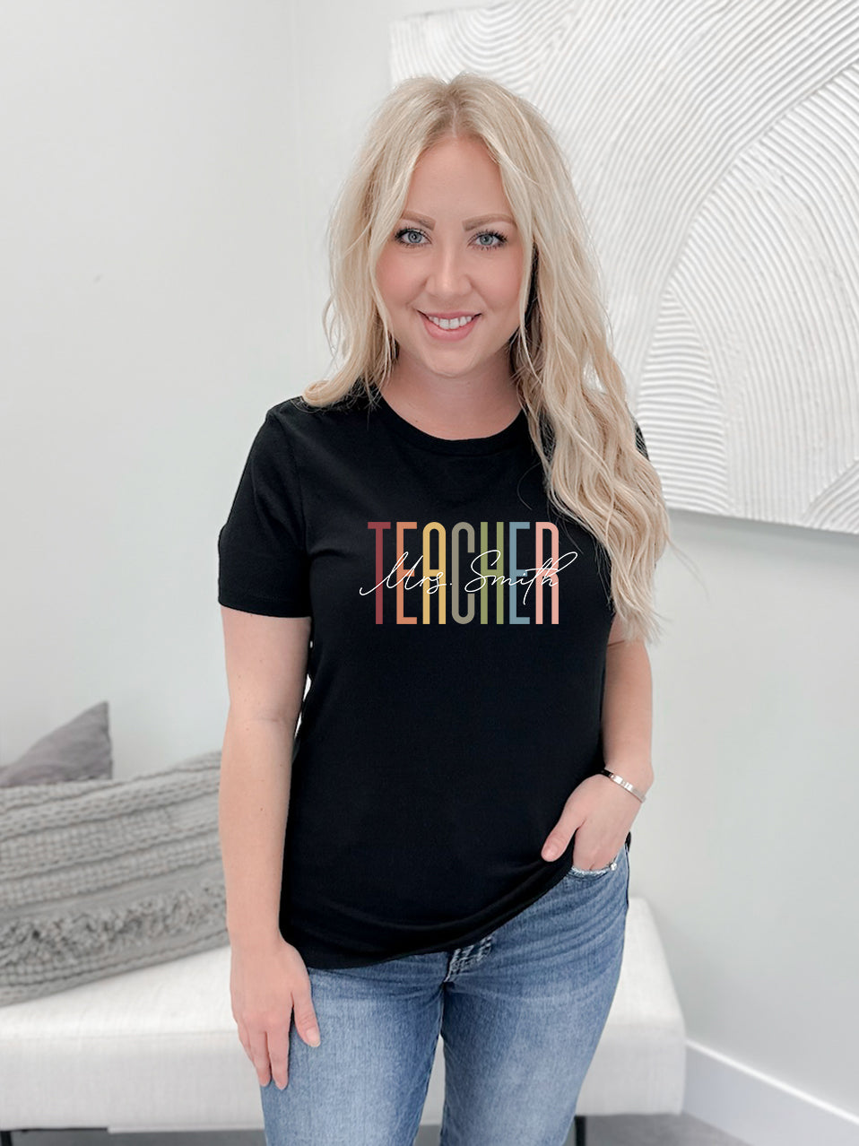 Custom Name Teacher Graphix