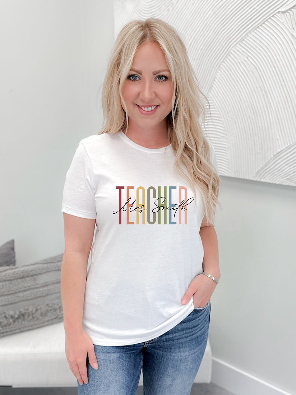 Custom Name Teacher Graphix