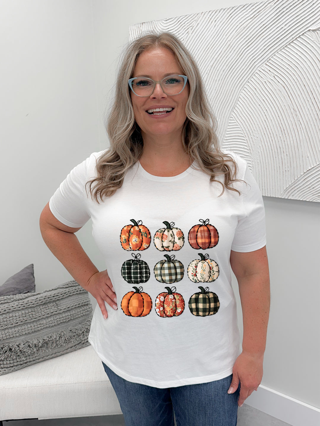 Pumpkin Stamp Graphix Tee