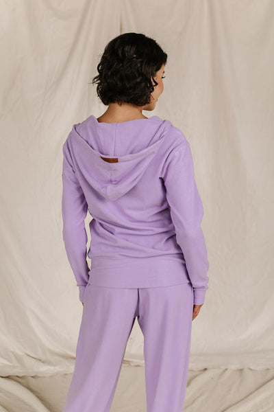 Wisteria Performance Fleece FullZip by Ampersand Ave