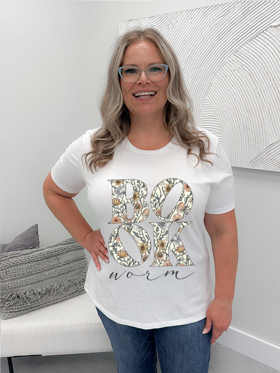 Book Worm Graphix Tee