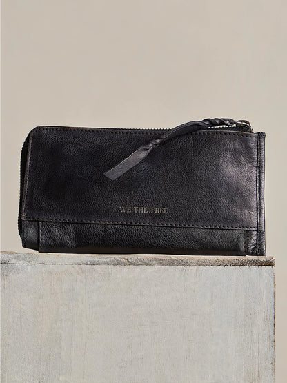 We The Free Emerson Wallet in Black by Free People