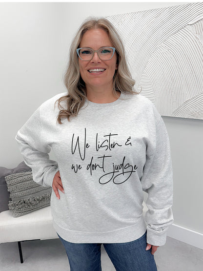 We Listen Graphix Pullover / Hoodie