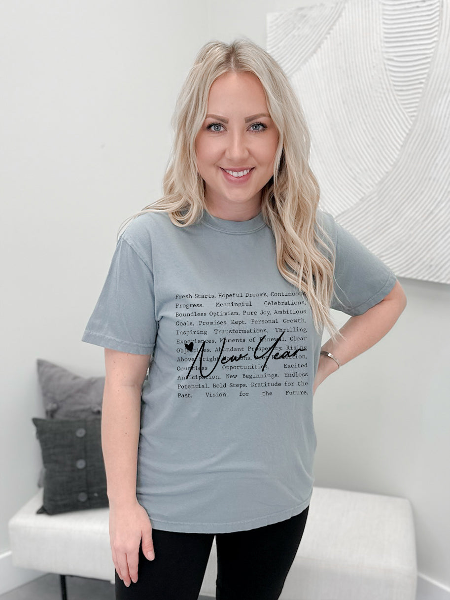 New Year Write Up Tee by The Graphix Shop