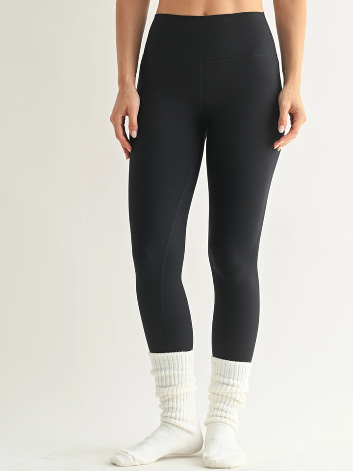 Breeze High Rise Leggings in Black