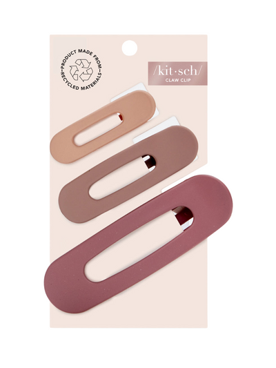 Kitsch Flat Lay Claw Clip in Terracotta