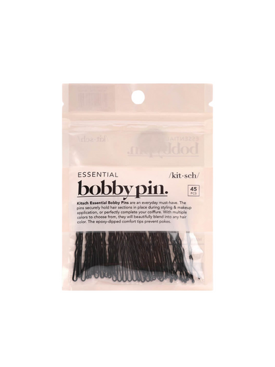 Kitsch Essential Bobby Pins in Black