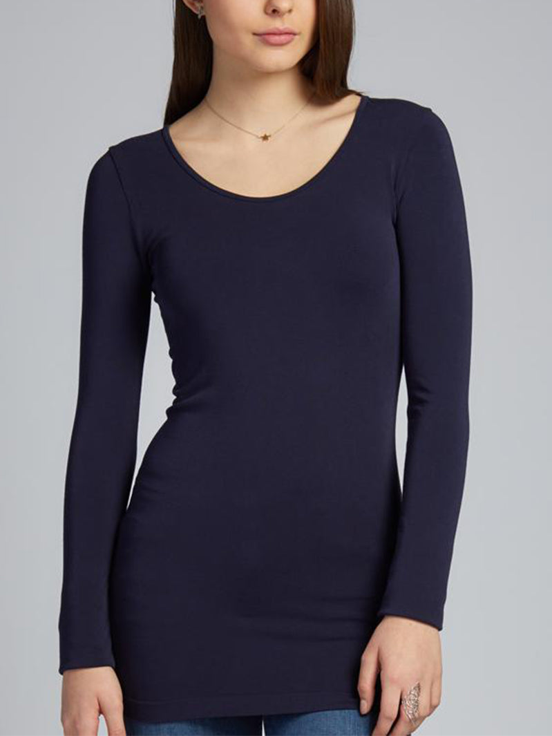 Bamboo Scoop Long Sleeve by C'est Moi
